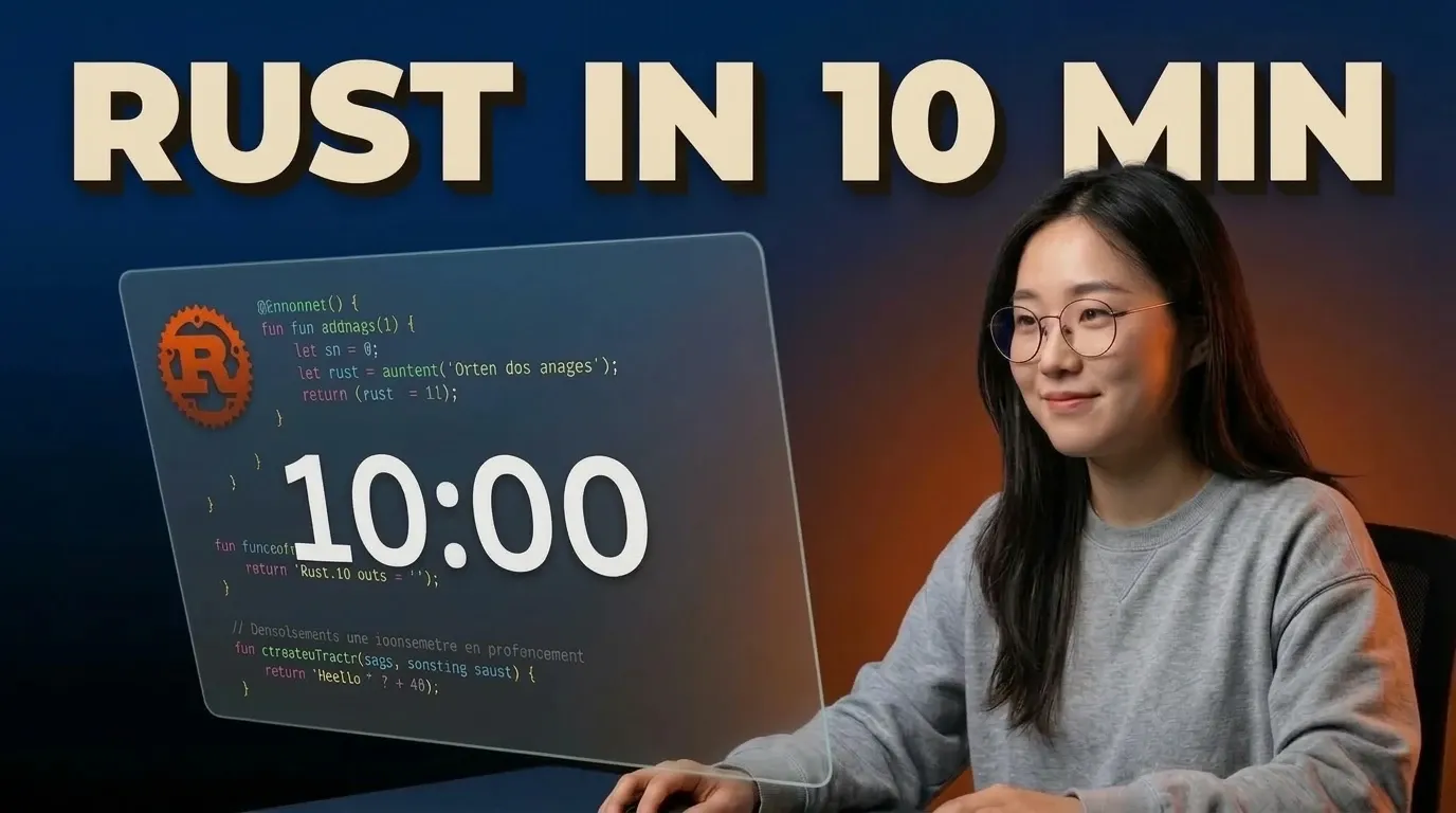 Learn Rust in 10 minutes